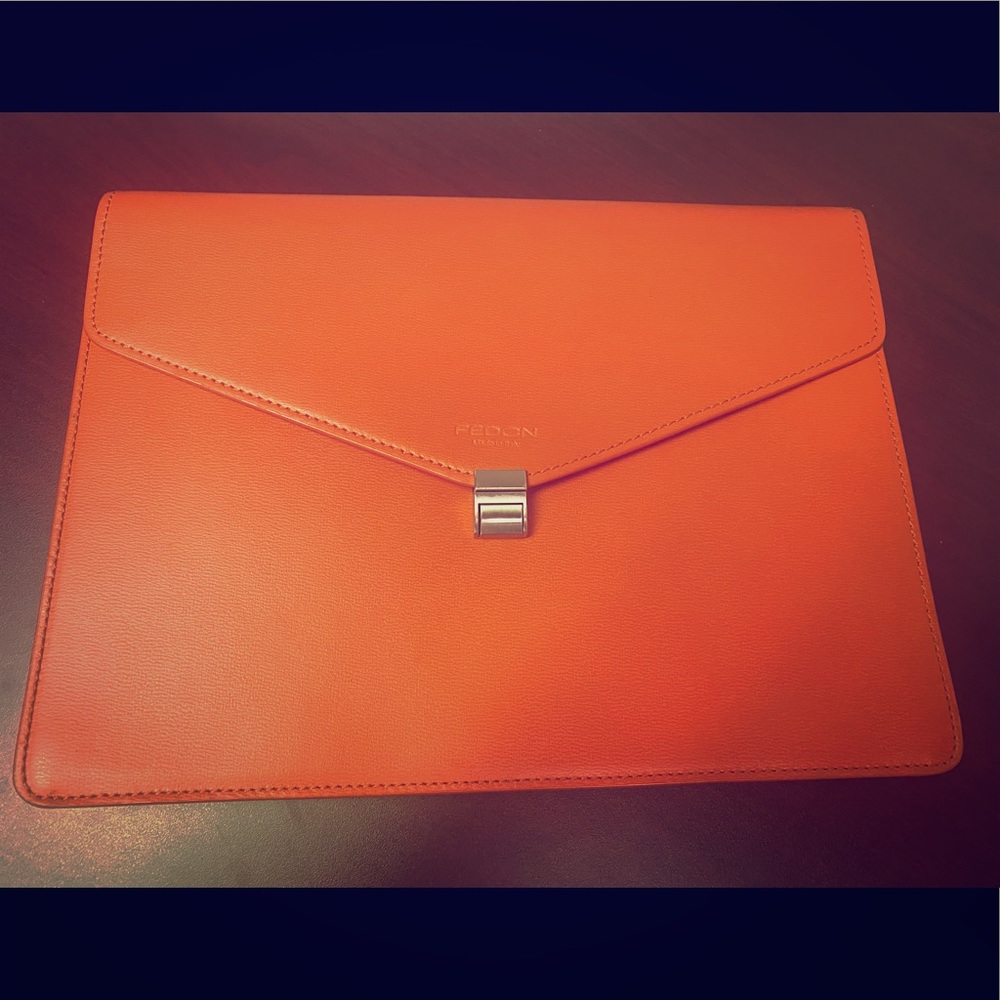 leather Fedon Document Holder